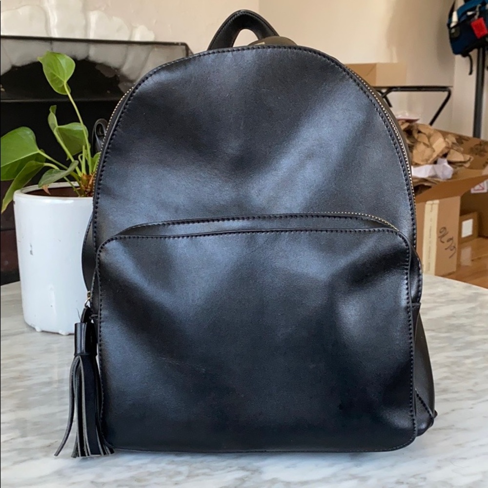 Leather Mini Backpack